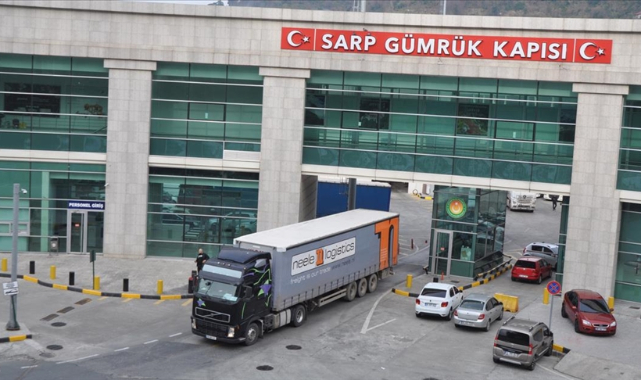 Sarp Sınır Kapısı'nda geçen yıl 156 kaçakçılık olayı önlendi