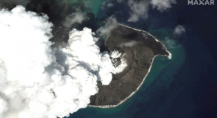 Tonga'nın son durumu ilk kez görüntülendi