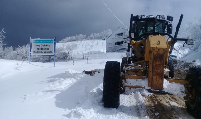 246 mahalle yolu ulaşıma açıldı
