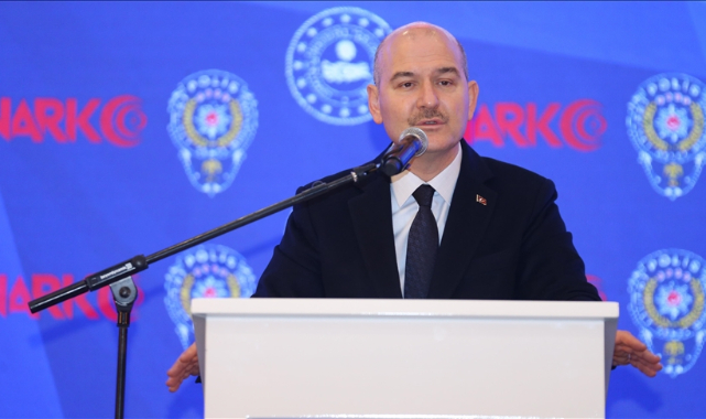 Bakan Soylu: 2021 yılında 2021 yılında rekor kırarak 22 ton 234 kilogram eroin, 2 ton 841 kilogram kokain ele geçirdik