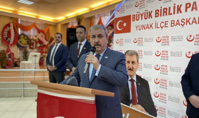 BBP Genel Başkanı Destici, Konya'da konuştu: