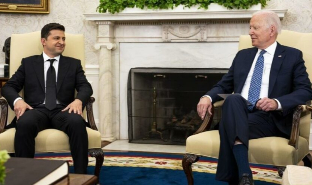 Biden ve Zelenskiy arasında kritik görüşme