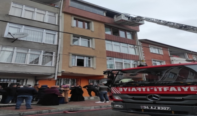 Çatı yangınında bir çocuk hayatını kaybetti