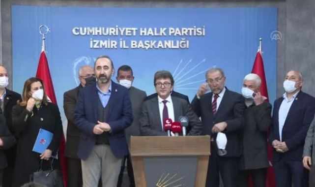 CHP Genel Başkan Yardımcısı Taşkın, İzmir'de basın toplantısı düzenledi