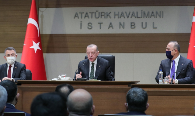 Cumhurbaşkanı Erdoğan: (KDV indirimi) Ters adımlar atanlara yönelik şiddetli cezai müeyyideleri uygulayacağız