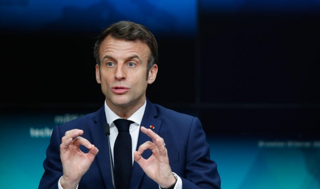 Fransa Cumhurbaşkanı Macron: "Rusya, askeri operasyonlarına derhal son vermeli"