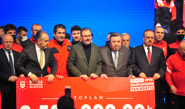 Gençlik ve Spor Bakanlığı'ndan Bursa'ya 400 milyon TL'lik yatırım