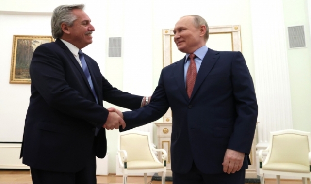 Putin ve Arjantin Devlet Başkanı Fernandez, Moskova'da görüştü