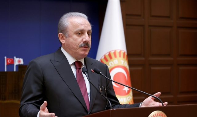 TBMM Başkanı Şentop'tan Atatürk Anıtı ile Adalet Anıtı'na düzenlenen saldırılara tepki