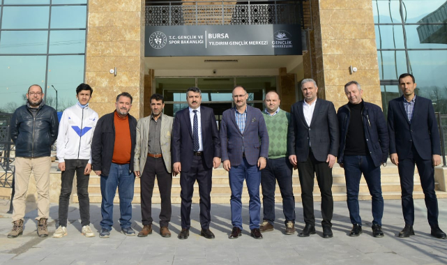 Yıldırım Belediyesi Gençlik Merkezi tamamlanmak üzere