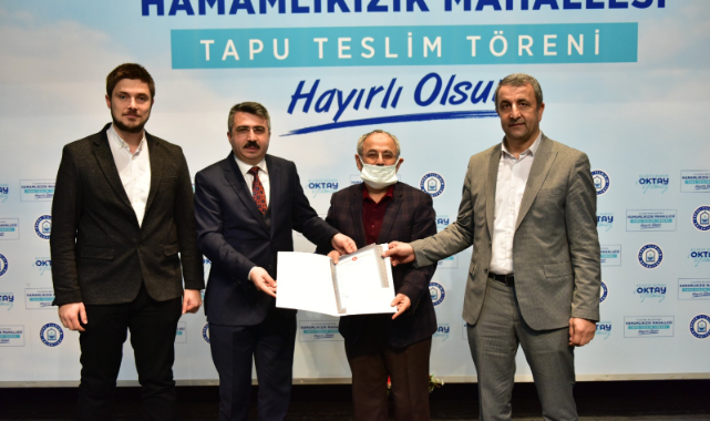 Yıldırım Belediyesi'nden tapu hamlesi
