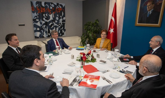 6 muhalefet lideri ikinci kez buluştu