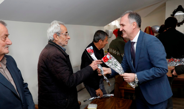 Başkan Taban’dan huzurevi sakinlerine sürpriz ziyaret