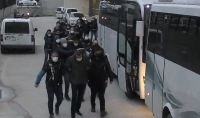 Bursa'da kıskaç operasyonu 13 kişi yakalandı