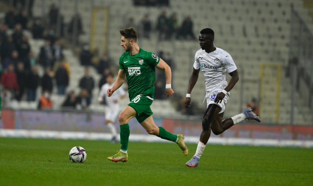 Bursaspor’un en agresif futbolcusu İsmail Yüksek
