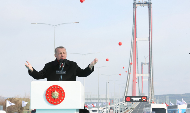 Çanakkale Boğazı gerdanlığına kavuştu