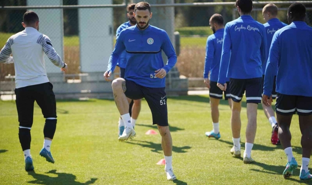 Çaykur Rizespor, Alanyaspor maçı hazırlıklarını sürdürdü