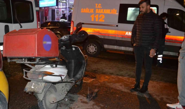 Çorlu'da trafik kazası: 1 yaralı