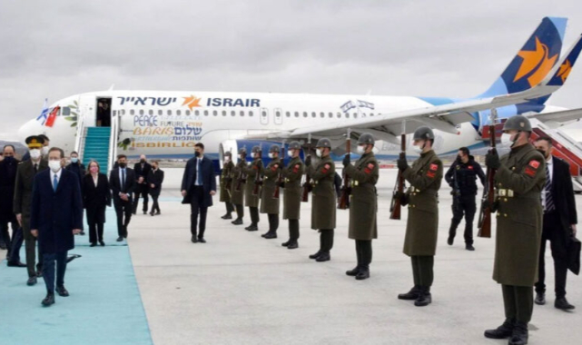 Cumhurbaşkanı Erdoğan ve İsrail Cumhurbaşkanı Herzog, Ankara’da bir araya geldi