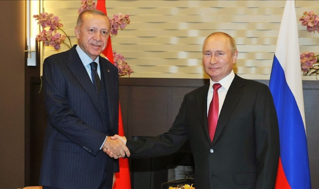 Cumhurbaşkanı Erdoğan yarın Rusya Devlet Başkanı Putin'le görüşecek