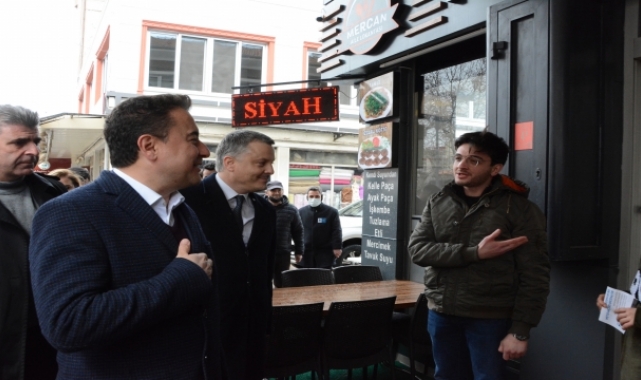 DEVA Partisi Genel Başkanı Babacan Balıkesir'de konuştu: