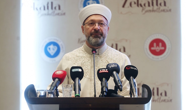 Diyanet İşleri Başkanı Erbaş: "Bizler kime karşı işlenirse işlensin her türlü zulmün karşısındayız"