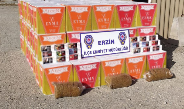 Hatay'da 1 milyon 316 bin 200 kaçak makaron ele geçirildi