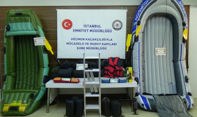 İstanbul'da göçmen kaçakçılarına operasyon