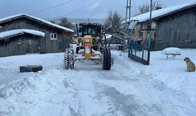 Karabük'te 18 köy yolu ulaşıma açıldı