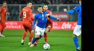 Kuzey Makedonya, İtalya'yı eledi