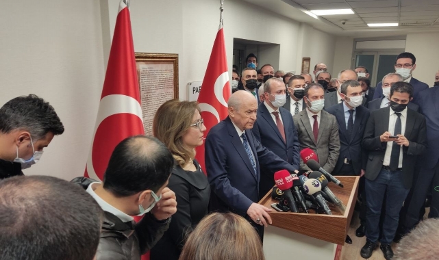 MHP Lideri Bahçeli: "Türkiye barış yolunda çok başarılı bir adım atmıştır"
