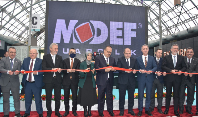 MODEF 2022 46. Uluslararası İnegöl Mobilya Fuarı kapılarını açtı