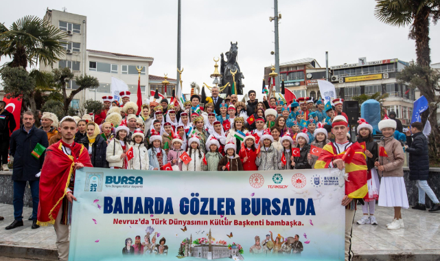 Nevruz ateşi tüm Bursa’yı ısıtıyor