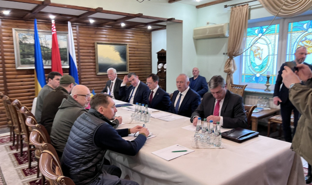Rusya-Ukrayna arasındaki müzakerenin 2'inci tur sona erdi