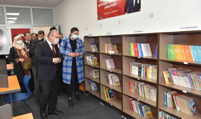 Şehidin adı kütüphanede yaşayacak