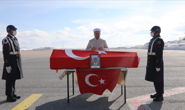 Şehit Uzman Çavuş İsmail Ergin için Sivas'ta tören düzenlendi