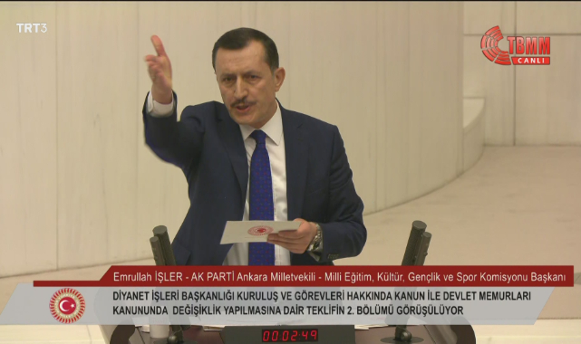 TBMM Genel Kurulu'nda 'dinsiz' polemiği