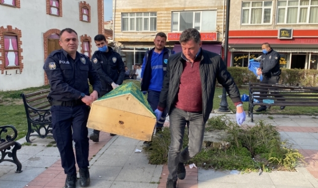 Tekirdağ'da parkta erkek cesedi bulundu