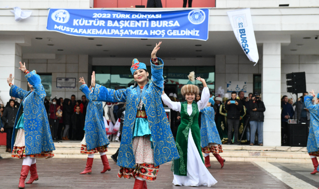 Türk dünyasının kalbi Mustafakemalpaşa’da attı