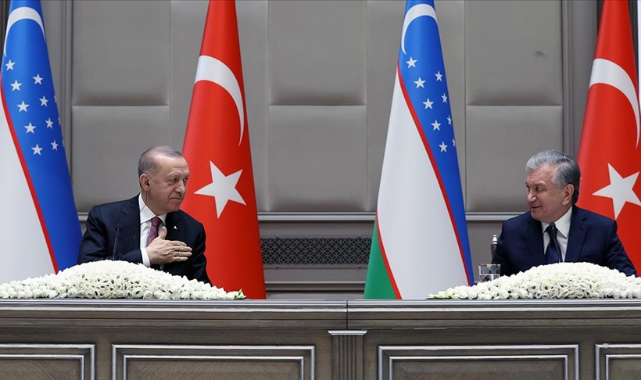 Türkiye-Özbekistan arasında 10 anlaşma imzalandı