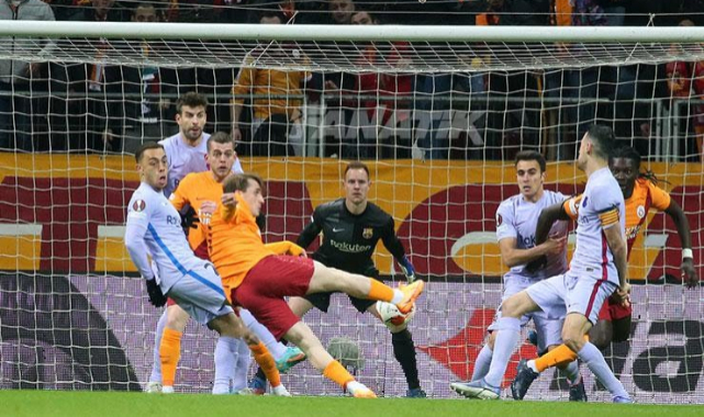 UEFA Avrupa Ligi: Galatasaray: 1 - Barcelona: 2