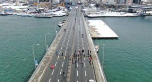 Unkapanı Köprüsü, yeniden trafiğe açıldı