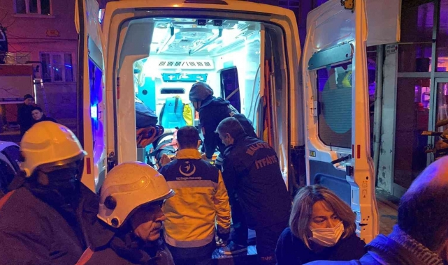 Yangın paniği az daha canından ediyordu