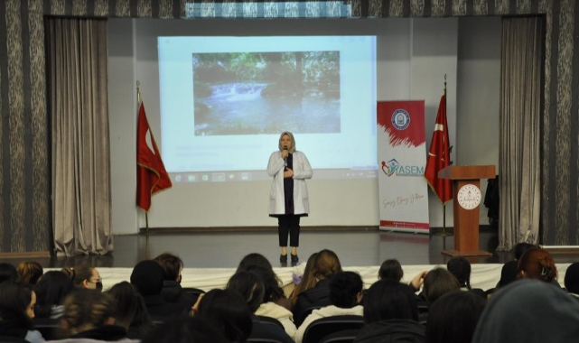 Yıldırım’dan gençlere sağlık eğitimi