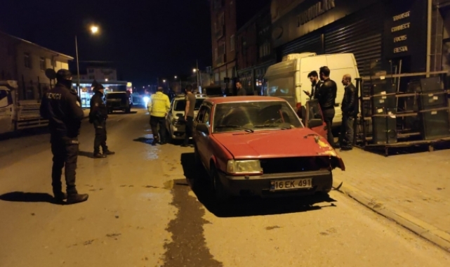 Bursa'da drift yapan ehliyetsiz sürücüye 8 bin lira ceza kesildi