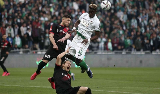Bursaspor kritik maçta puansız