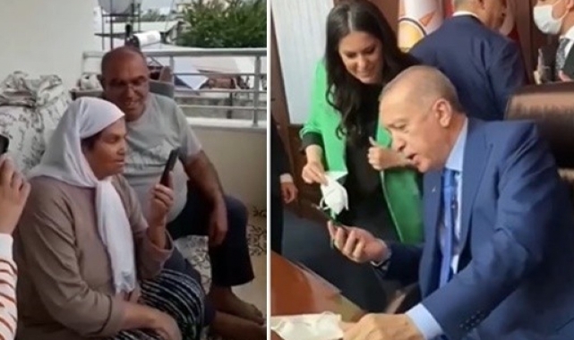 Cumhurbaşkanı Erdoğan, kanser hastası Halime teyzeyle görüştü