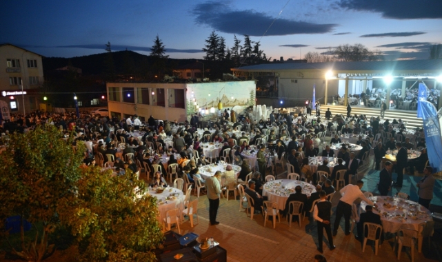 Harmancık’ta iftar bereketi