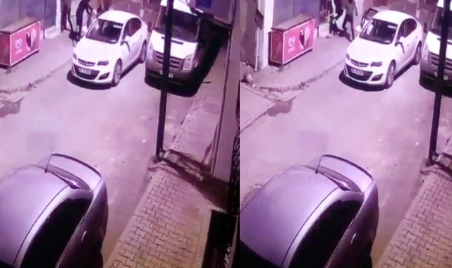 İstanbul'da hırsızların şoke olduğu soygun girişimi kamerada