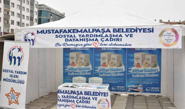 Mustafakemalpaşa'da gönüller bir sofralar ayrı
